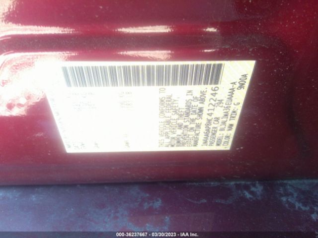 1N4AA6AP8HC412246 Nissan Maxima Sr