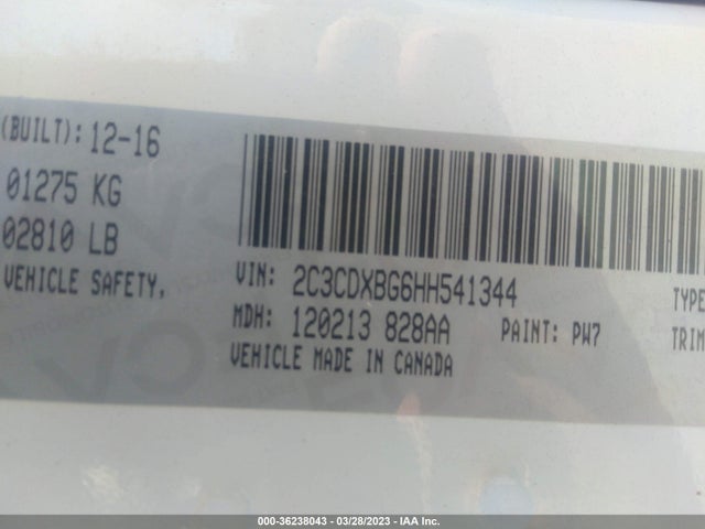 Dodge Charger Se 2017 2C3CDXBG6HH541344 Image 9
