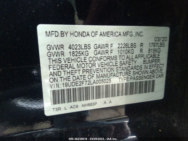 19UDE2F72LA005025 Acura Ilx Pkg