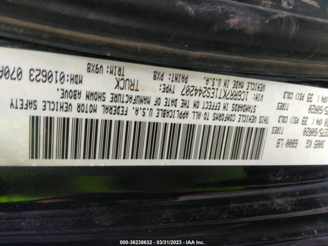 1C6RR7KT1ES244207 RAM 1500 Express