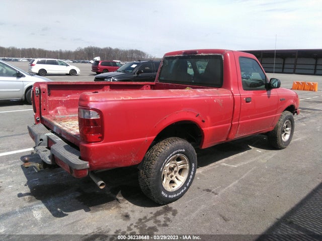 2004 FORD RANGER XLT/EDGE/XL VIN: 1FTYR10U44PA82670