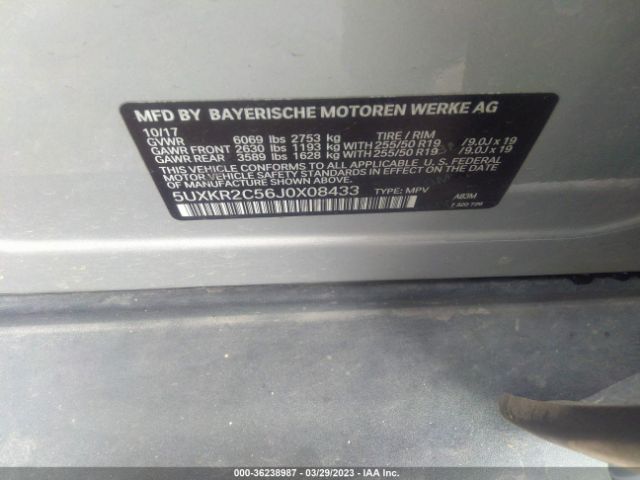 5UXKR2C56J0X08433 BMW X5 Sdrive35i