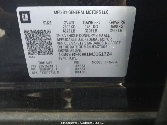 Chevrolet Traverse Ls 2021 1GNERFKW1MJ161724 Image 11