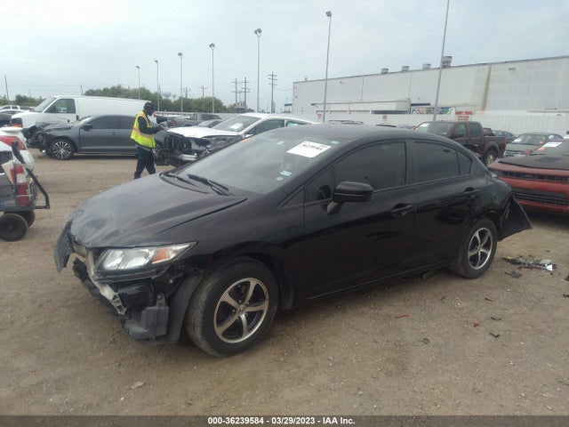 Honda Civic Sedan Se 2015 19XFB2F70FE080663 Image 2