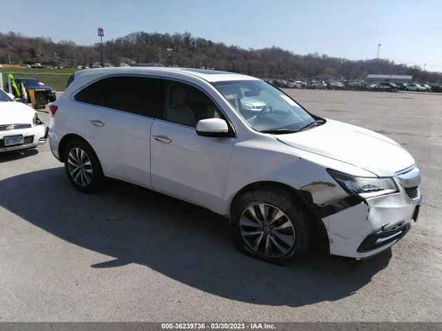 Acura Mdx W/tech/w/tech 2016 5FRYD4H47GB014574 Image 1