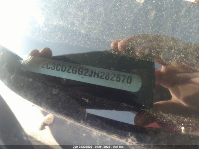 2C3CDZGG2JH282670 Dodge Challenger Gt