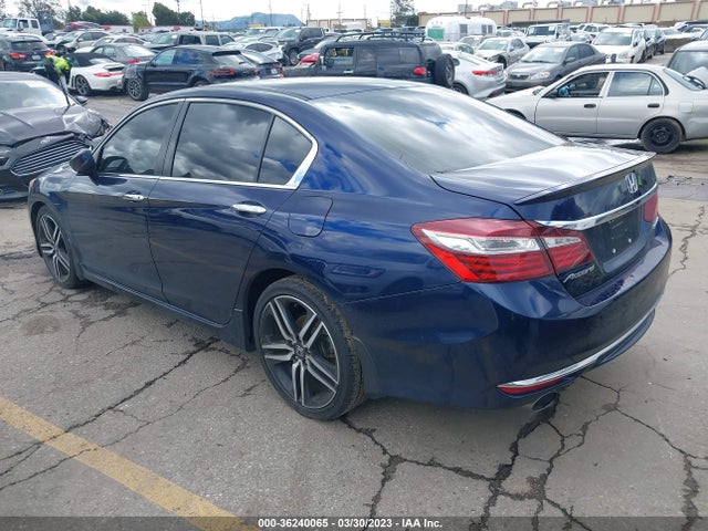 2017 HONDA ACCORD SEDAN SPORT VIN: 1HGCR2F52HA046776