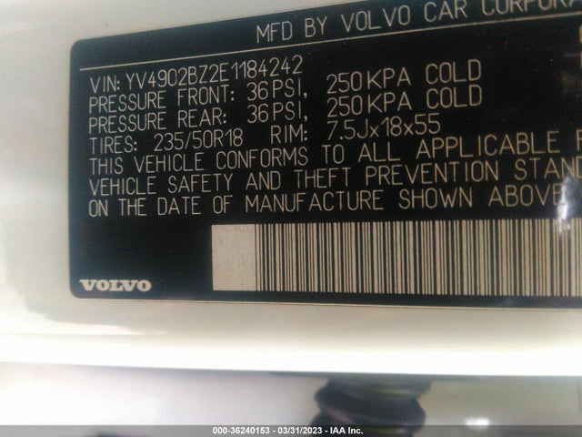 2014 Volvo XC70, VIN: YV4902BZ2E1184242