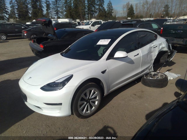 Tesla Model 3 Standard Range Plus 2021 5YJ3E1EAXMF099956 Image 2