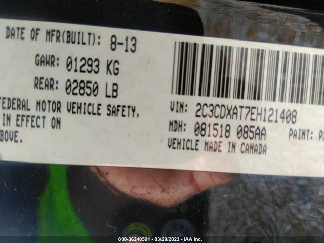 Dodge Charger Police 2014 2C3CDXAT7EH121408 Image 9