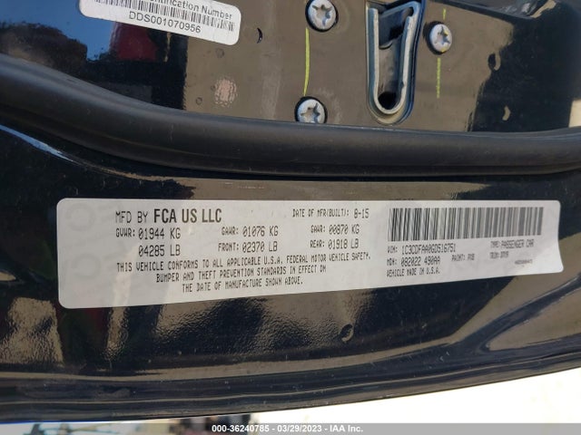 Dodge DART SE 2016 1C3CDFAA0GD516751 Image 9