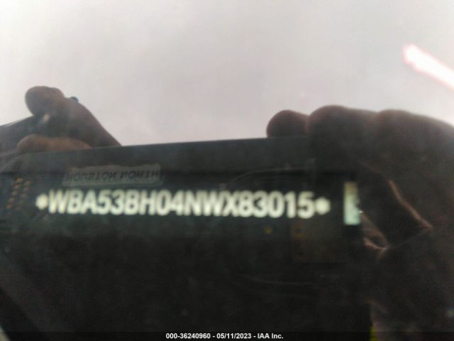WBA53BH04NWX83015 BMW 5 Series 530i
