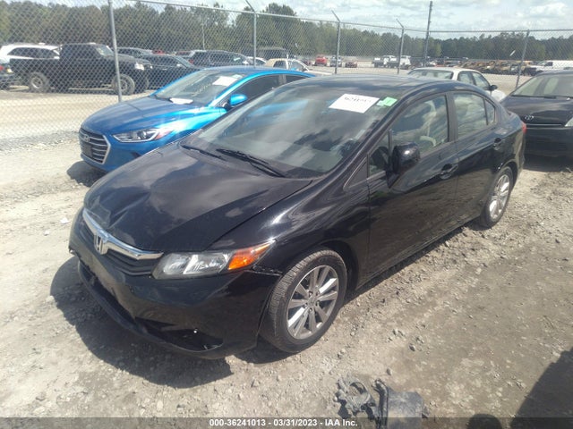 2012 HONDA CIVIC SDN EX VIN: 19XFB2F81CE302342
