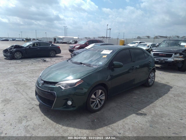 2014 TOYOTA COROLLA LE ECO VIN: 2T1BPRHE2EC000314