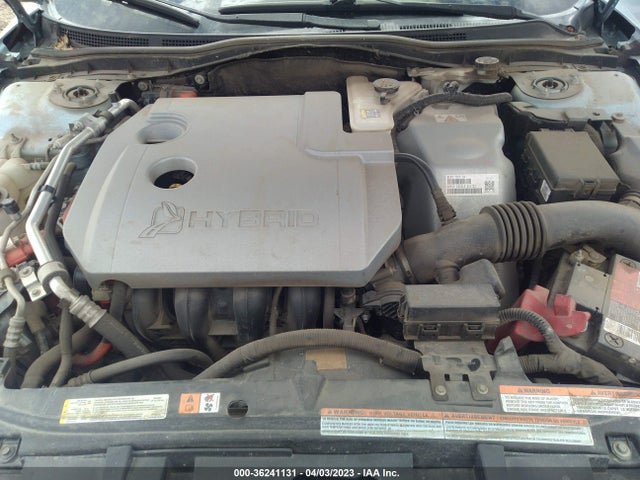 2010 FORD FUSION HYBRID VIN: 3FADP0L35AR418869
