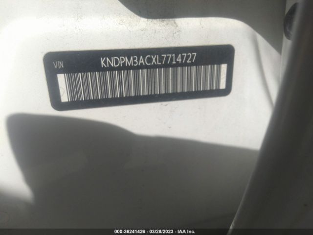 KNDPM3ACXL7714727 KIA Sportage Lx