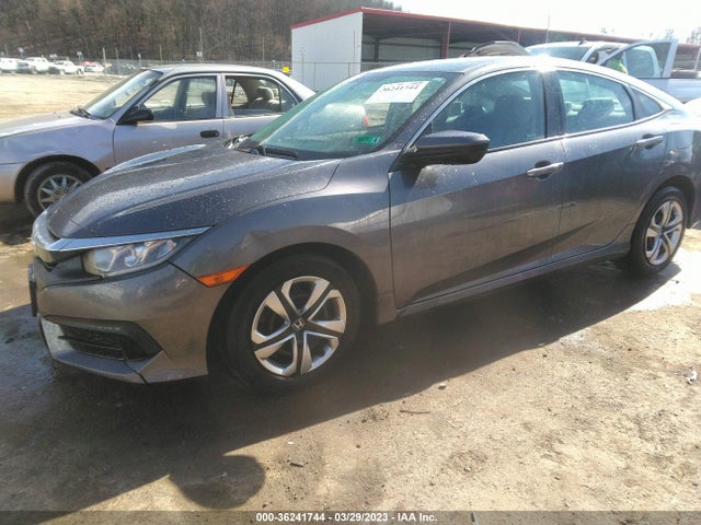Honda Civic Sedan Lx 2018 2HGFC2F57JH595959 Image 2