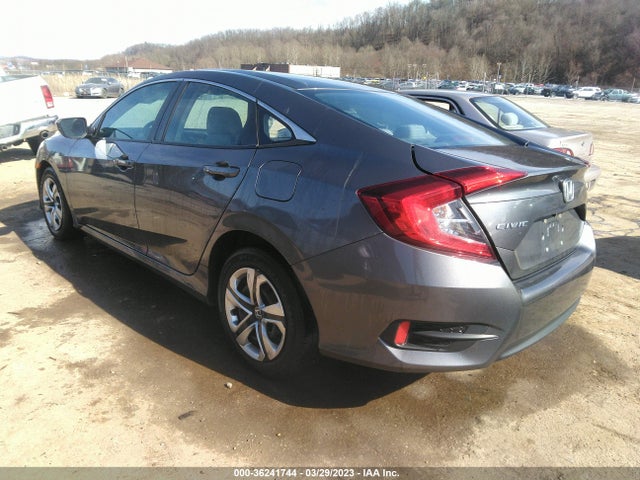 Honda Civic Sedan Lx 2018 2HGFC2F57JH595959 Image 3