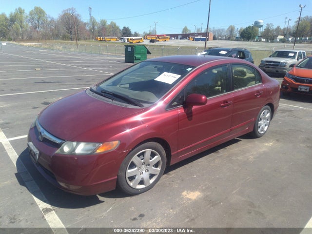 2006 HONDA CIVIC SDN LX VIN: 2HGFA16586H520596