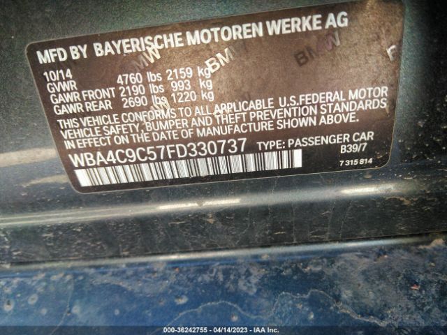 WBA4C9C57FD330737 BMW 4 Series 428i Xdrive