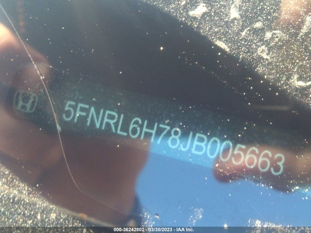 Honda Odyssey Ex-l 2018 5FNRL6H78JB005663 Image 9