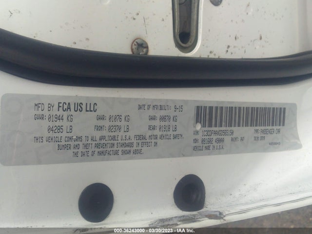 Dodge DART SE 2016 1C3CDFAAXGD565150 Image 10