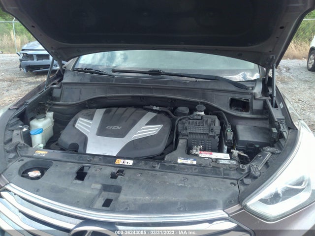 2013 HYUNDAI SANTA FE GLS VIN: KM8SN4HF8DU012918