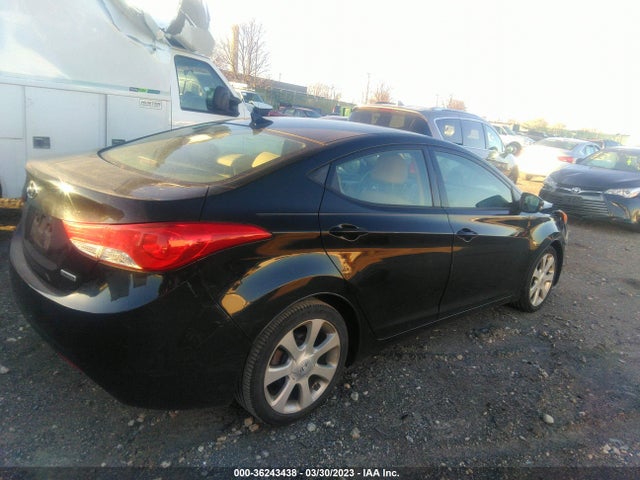 2013 HYUNDAI ELANTRA LIMITED PZEV VIN: KMHDH4AE1DU983650
