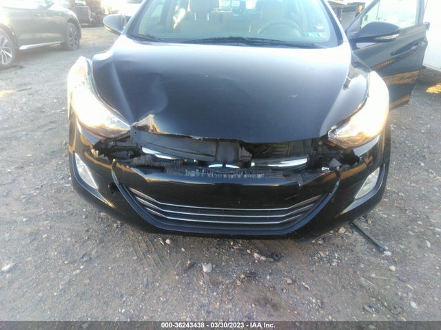 2013 HYUNDAI ELANTRA LIMITED PZEV VIN: KMHDH4AE1DU983650