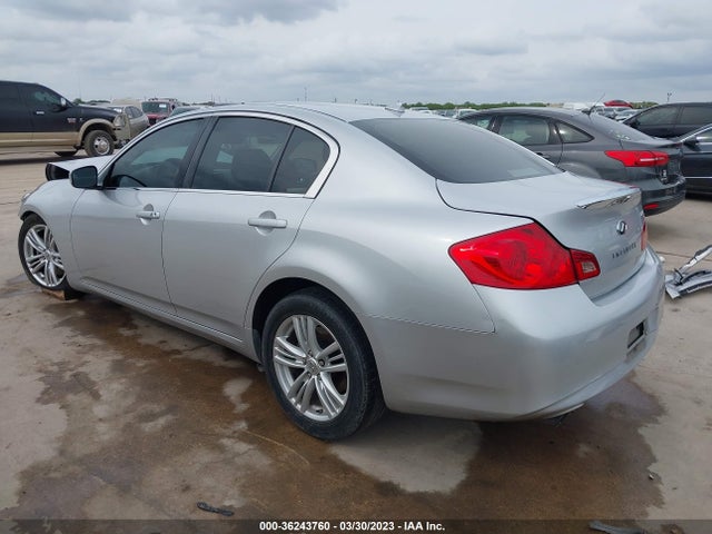 2010 INFINITI G37 SEDAN JOURNEY VIN: JN1CV6AP3AM403688