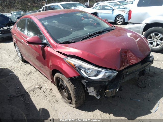 2016 HYUNDAI ELANTRA SE VIN: 5NPDH4AE6GH775301