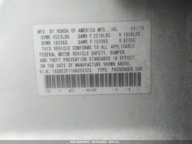 19UDE2F71HA000325 Acura Ilx W/premium Pkg