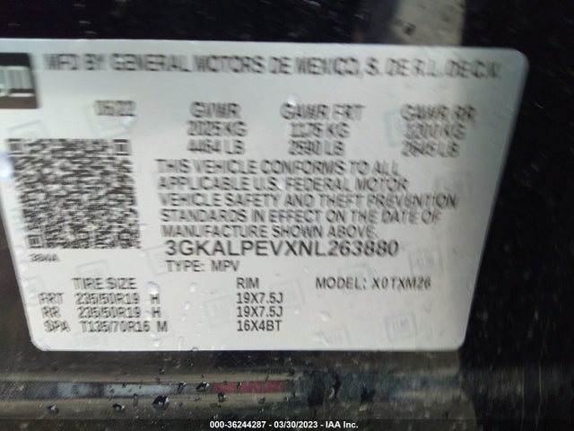 GMC Terrain Slt 2022 3GKALPEVXNL263880 Image 9