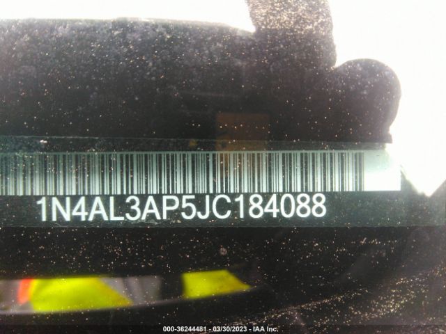 1N4AL3AP5JC184088 Nissan Altima 2.5 Sv