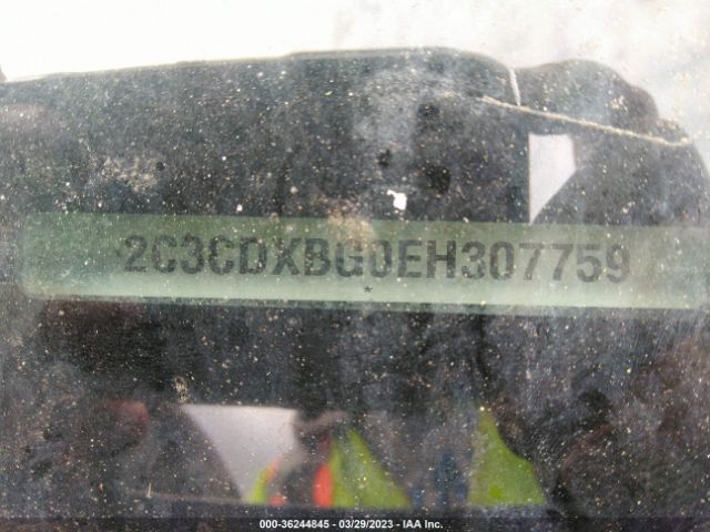 2C3CDXBG0EH307759 Dodge Charger Se