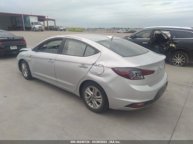 2019 HYUNDAI ELANTRA SEL VIN: 5NPD84LF7KH434990