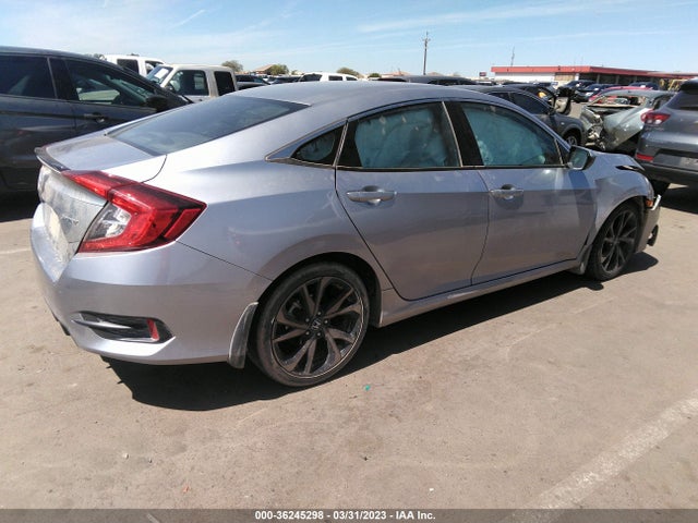 2020 HONDA CIVIC SEDAN SPORT VIN: 2HGFC2F88LH580206
