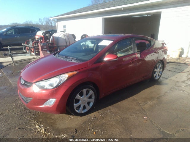 2012 HYUNDAI ELANTRA LIMITED VIN: KMHDH4AE1CU450888