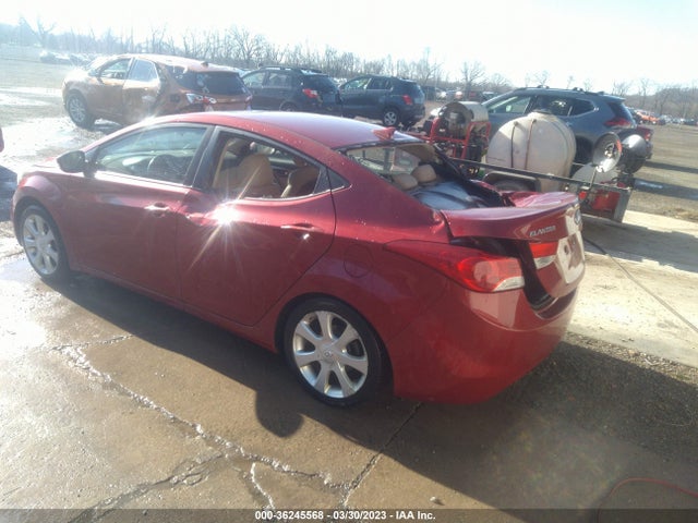 2012 HYUNDAI ELANTRA LIMITED VIN: KMHDH4AE1CU450888
