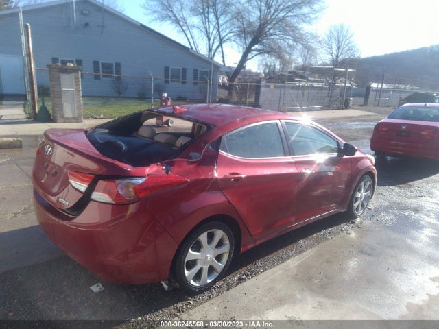 2012 HYUNDAI ELANTRA LIMITED VIN: KMHDH4AE1CU450888