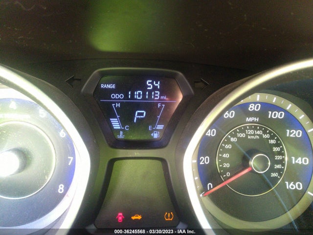 2012 HYUNDAI ELANTRA LIMITED VIN: KMHDH4AE1CU450888