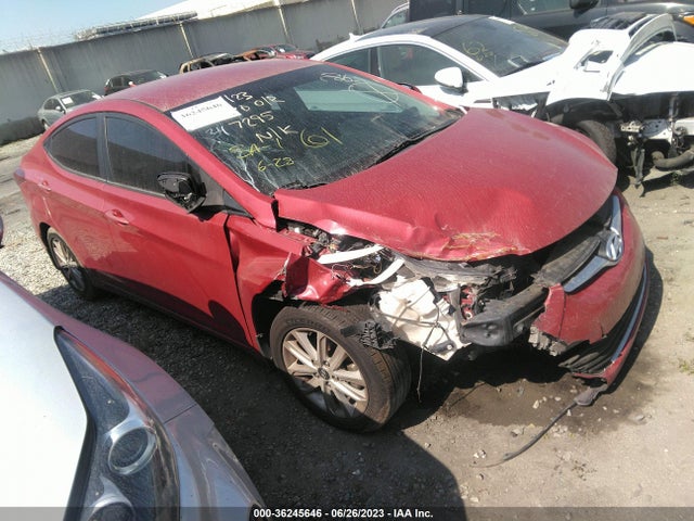 Hyundai ELANTRA SE 2015 KMHDH4AE2FU381830 Image 1
