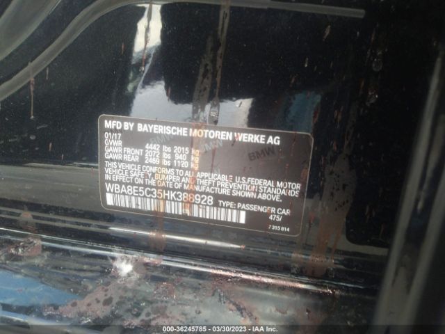 WBA8E5C35HK388928 BMW 3 Series 328d