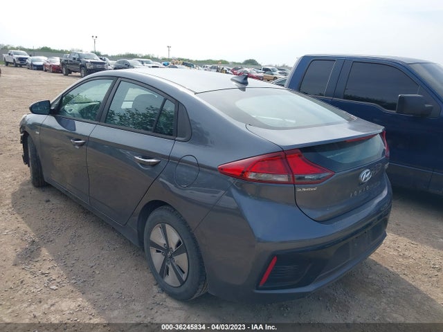 2017 HYUNDAI IONIQ HYBRID BLUE VIN: KMHC65LC0HU032316
