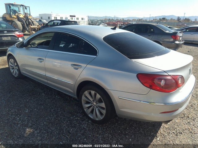 2012 VOLKSWAGEN CC SPORT PZEV VIN: WVWMP7AN4CE504817