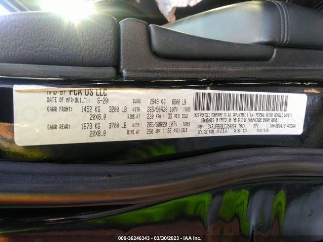 1C4RJFBG9LC354264 Jeep Grand Cherokee Limited X