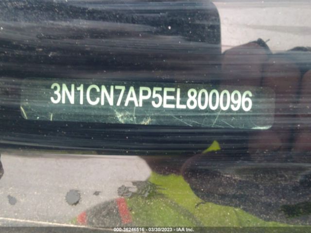 3N1CN7AP5EL800096 Nissan VERSA SV