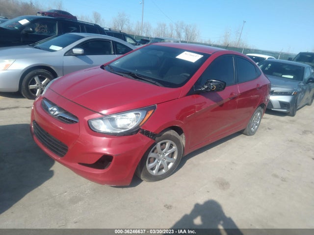 2014 HYUNDAI ACCENT GLS VIN: KMHCT4AE6EU614696