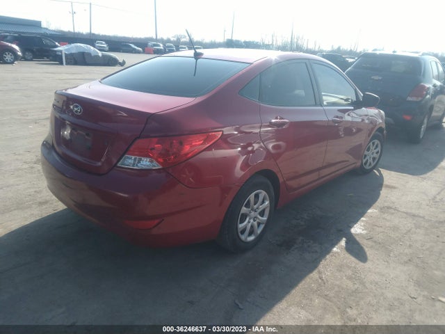 2014 HYUNDAI ACCENT GLS VIN: KMHCT4AE6EU614696