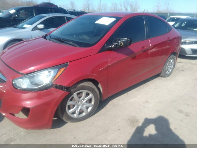 2014 HYUNDAI ACCENT GLS VIN: KMHCT4AE6EU614696